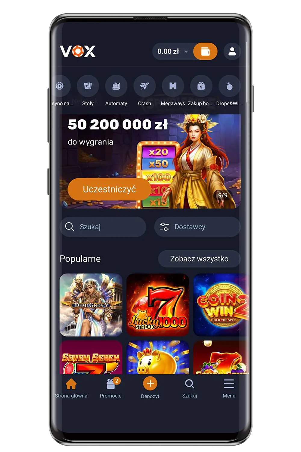 Zrzut ekranu z oficjalnej strony internetowej